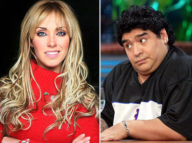 Anahí de RBD niega tener un video íntimo con Diego Armando Maradona