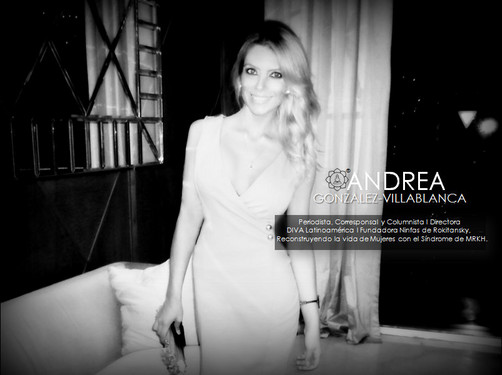 Andrea Gonzalez-Villablanca la periodista que llevó a la cima el uso de blogspot.com entrevistando a las celebridades. Andrea Gonzalez-Villablanca la periodista que llevó a la cima el uso de blogspot.com entrevistando a las celebridades.