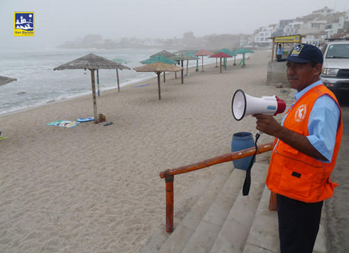 Municipalidad de San Bartolo Realiza simulacro de Sismo y Tsunami en playas del Distrito Municipalidad de San Bartolo Realiza simulacro de Sismo y Tsunami en playas del Distrito