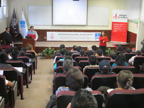 60 jóvenes capacitados gratuitamente por INICTEL-UNI reciben certificados 60 jóvenes capacitados gratuitamente por INICTEL-UNI reciben certificados