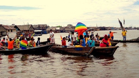 Marcha del Orgullo recorre río Itaya en Belén y concluye con saludo de Alcalde Distrital Marcha del Orgullo recorre río Itaya en Belén y concluye con saludo de Alcalde Distrital