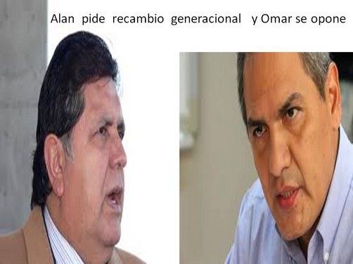 Alan pide recambio generacional y Omar se opone Alan pide recambio generacional y Omar se opone
