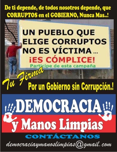 2016, VOTO CON VETO A LOS CORRUPTOS 2016, VOTO CON VETO A LOS CORRUPTOS