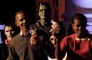 Noche de Halloween en la Casa Blanca con Obama
