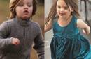 Shiloh Jolie-Pitt y Suri Cruise son las niñas más fashion de Hollywood