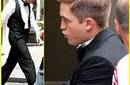 Robert Pattinson en el set de Water For Elephants