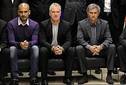 Mourinho, Guardiola y Deschamps en una foto de familia