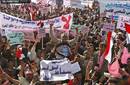 Al menos 20.000 yemeníes se manifiestan en contra del régimen de Alí Abdalá Saleh