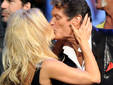 Pamela Anderson besó a David Hasselhoff en reencuentro de actores de Baywatch