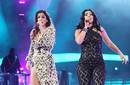 Nelly Furtado e Ivete Sangalo cantaron juntas en concierto