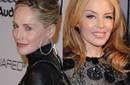 Kylie Minogue y Sharon Stone en gala contra el SIDA