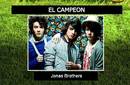 Los Jonas Brothers vencieron a Justin Bieber en la Copa MTV