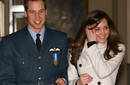 Príncipe Guillermo pasa fin de semana a los padres de su novia