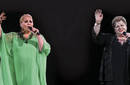 Lupita D'Alessio y Paquita la del Barrio hacen vibrar el Telmex