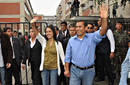 Ollanta Humala y Nadine Heredia ya votaron