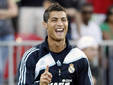 Cristiano Ronaldo feliz