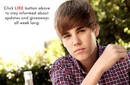 Justin Bieber cantando 'The Climb' de Miley Cyrus
