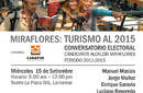 Larcomar será sede del conversatorio 'Turismo al 2015'