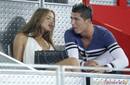 Cristiano Ronaldo e Irina Sheik juntos en Madrid