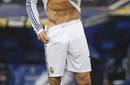 Cristiano Ronaldo muestra parte de su anatomía en un partido