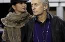 Michael Douglas y Catherine Zeta Jones asistierón al Super Bowl 2011