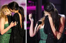Beso de Sandra Bullock y Scarlett Johansson fue preparado