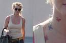 Fotos: Britney Spears mostró sus nuevos tatuajes en el cuello