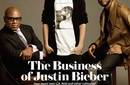 Justin Bieber en la portada de la revista 'The Hollywood Reporter'