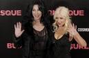 Christina Aguilera y Cher, dos divas en 'Burlesque'