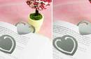 San Valentin:  Romántico marcalibros para San Valentín