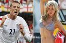 Amor gigante: Peter Crouch pasa la página del Mundial junto a su novia