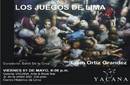 LOS JUEGOS DE LIMA, EXPOSICION INDIVIDUAL DE SALIM ORTIZ GRANDEZ