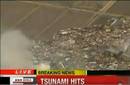 Video de la terrible ola de escombros tras el terromoto en Japón