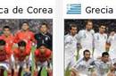Grecia versus Corea del Sur, el primer partido de la segunda jornada de Sudáfrica 2010