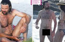 Vocalista Pau Donés de Jarabe de Palo se desnuda en las playas de Ibiza