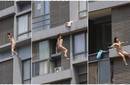 Mujer se lanza desnuda desde onceavo piso en China