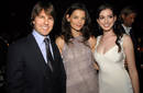 Tom Cruise y Katie Holmes molestos con Anne Hathaway