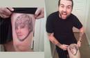 Hombre se tatua rostro de Justin Bieber