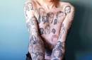 Miljenko Parserisas lleva tatuada a Julia Roberts por todo el cuerpo