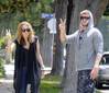 Fotos de Miley Cyrus junto a Liam Hemsworth en Toluca Lake