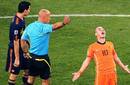 Sneijder al árbitro Webb: 'Nos robó la Copa del Mundo'