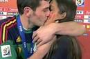 Iker Casillas y Sara Carbonero rieron con bromas de Pepe Reina, Villa y Sergio Ramos