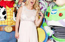 Britney Spears posó junto a los personajes de Toy Story 3