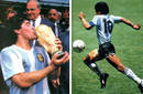 Maradona se enfrentará a quien le propinó una patada asesina en México 86