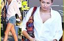 Miley Cyrus cena sushi con Liam Hemsworth