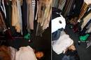 Foto: Kim Kardashian duerme en su camerino
