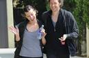 Milla Jovovich y Paul Anderson de camino al gimnasio