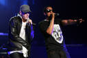 Eminem y Jay Z brindaron concierto juntos
