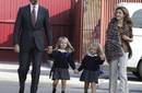 Las hijas de los Príncipes de Asturias, Leonor y Sofía empiezan el cole