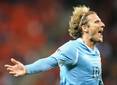 Diego Forlán publicó su versión de los 'Supercampeones' en Facebook